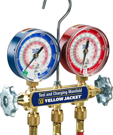 Yellow Jacket A2L Manifold R32/454B/410A - Straps